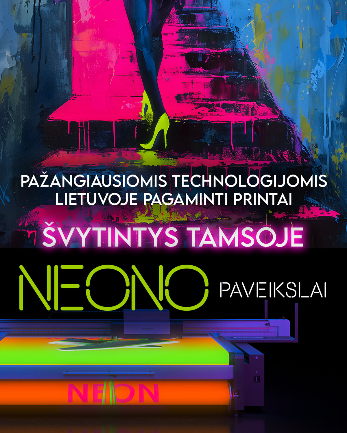 Neon Greek God - NEON Ink Print Newest Technology 2024 by TepLep.com ...
