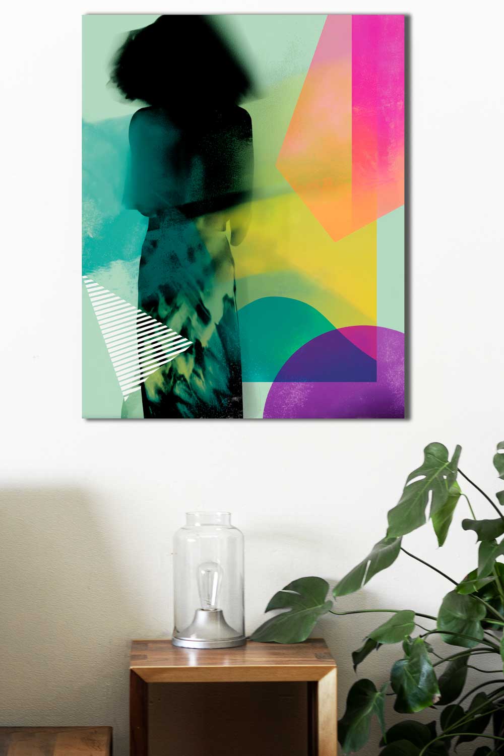 Spalvų ritmas – Drobė