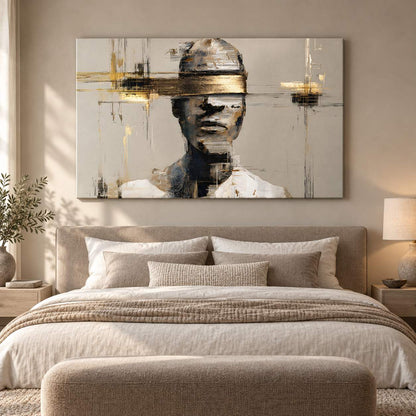 Held Thought - Canvas + Varnish