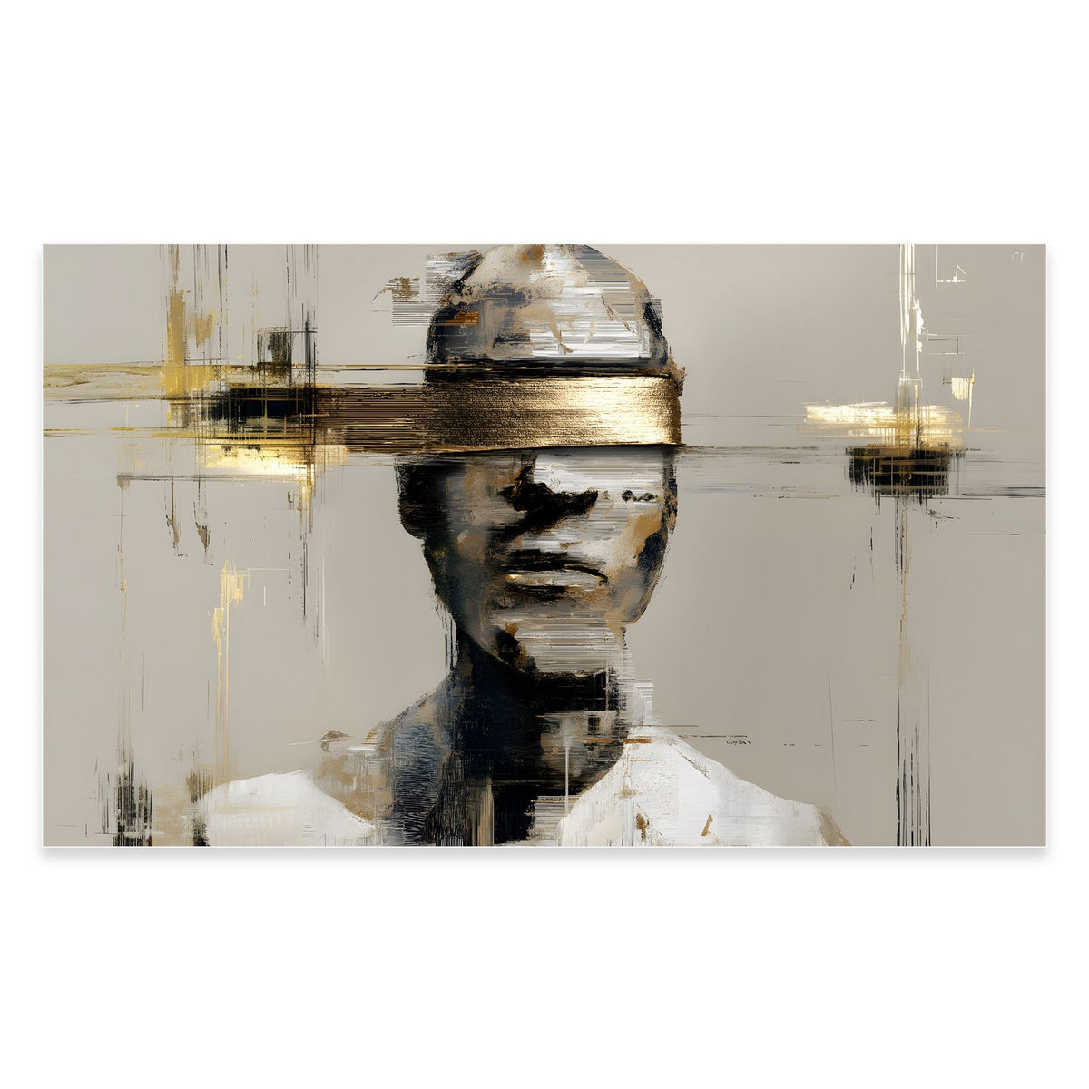 Held Thought - Canvas + Varnish