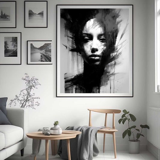 Dark Abstract - Aluminium