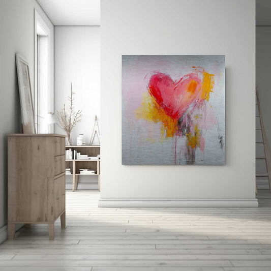 Abstract Heart - Aluminium