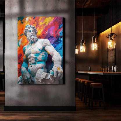 extra large size canvas print canvas drobe art