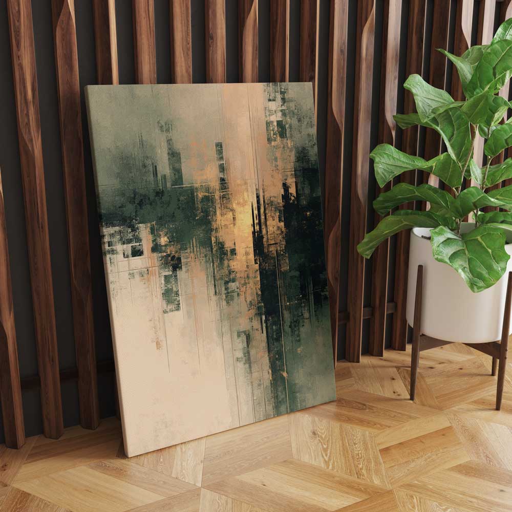 Subtle abstract artwork with light effect