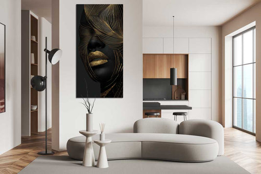 Luxury Silence - Canvas + Varnish